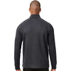 North End Men's Carbon Rhythm Waffle Quarter-Zip Pullover