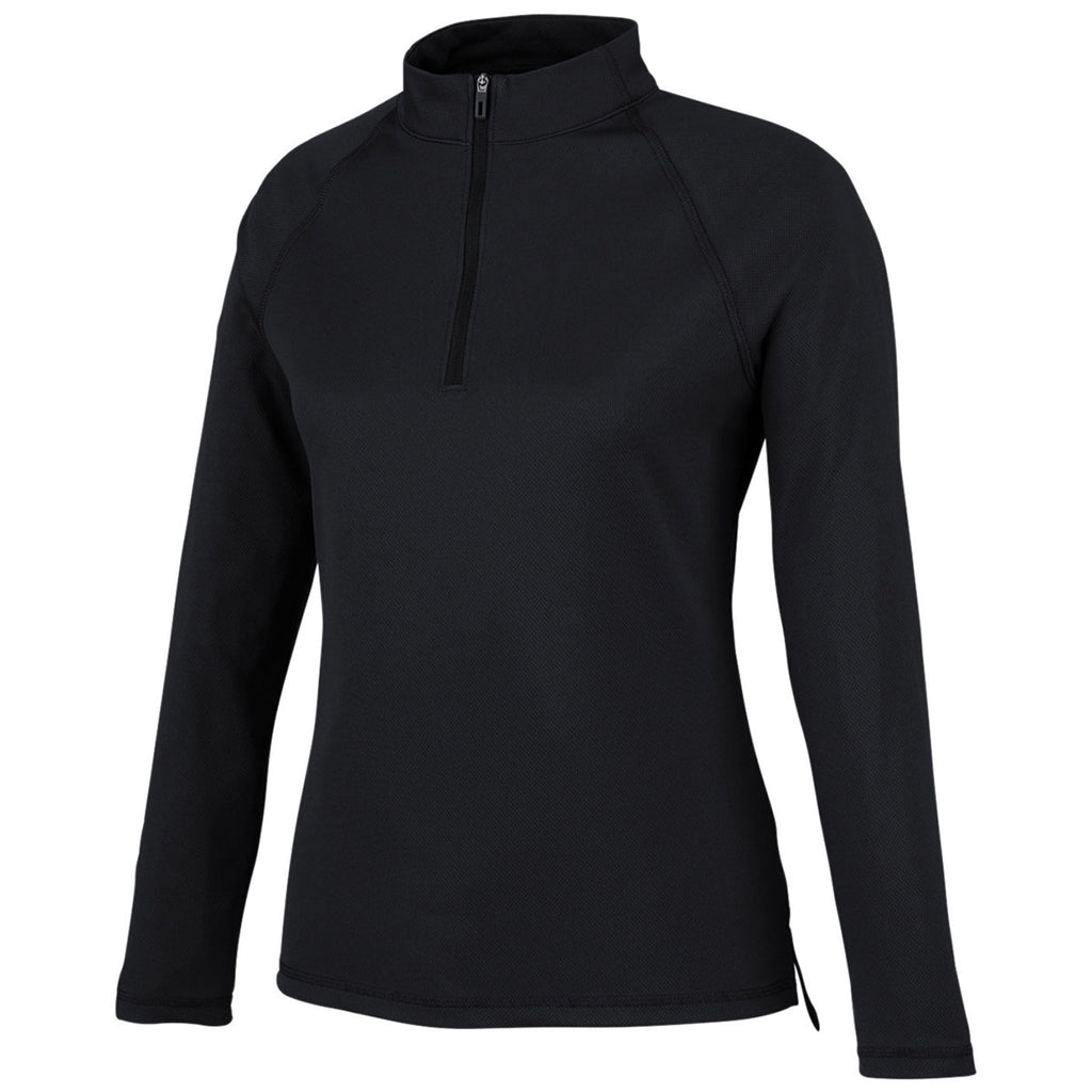 North End Women's Black Revive Coolcore Quarter Zip