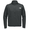 The North Face Men's Asphalt Grey Double-Knit 1/2-Zip Fleece