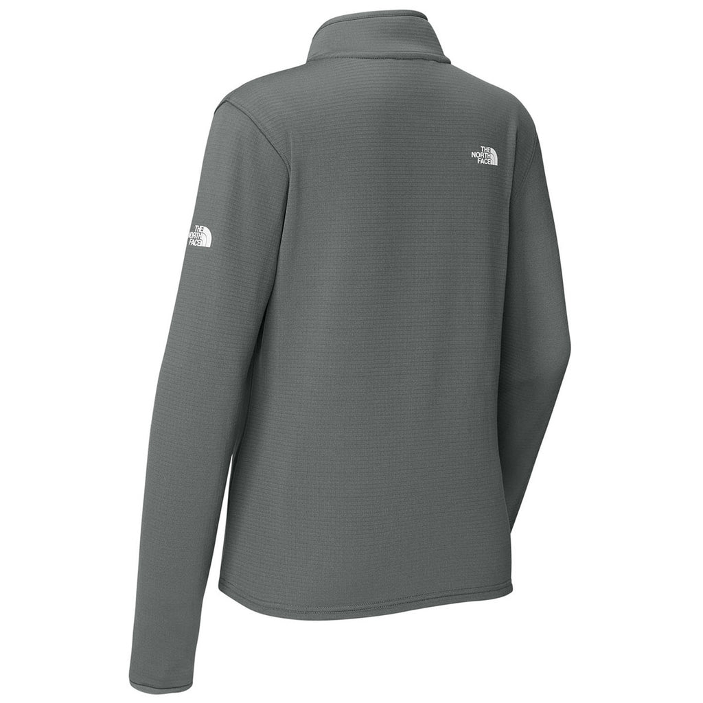 The North Face Women's Smoked Pearl Grey Aim Full-Zip Fleece Jacket