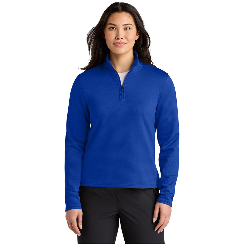 The North Face Women's TNF Blue Aim 1/4-Zip Fleece