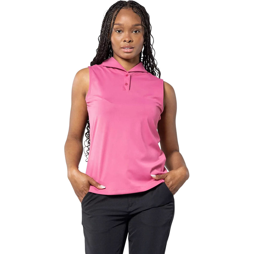 Levelwear Women's Deep Pink Treasure Polo