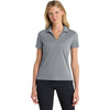 Nike Women's Cool Grey Dri-FIT Micro Pique 2.0 Polo