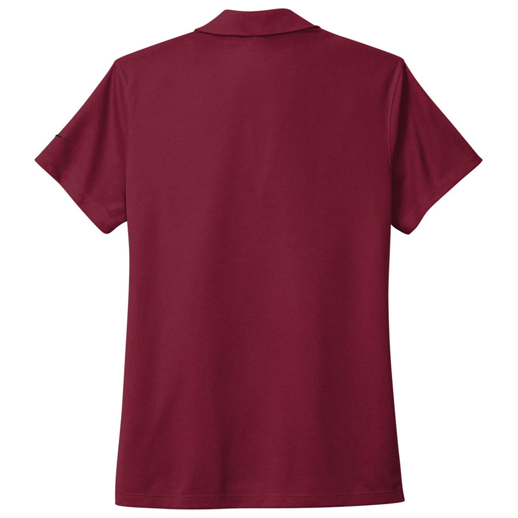 Nike Women's Team Red Dri-FIT Micro Pique 2.0 Polo