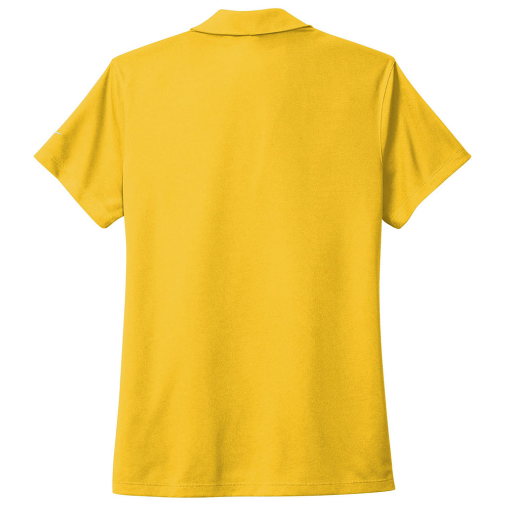 Nike Women's Varsity Maize Dri-FIT Micro Pique 2.0 Polo