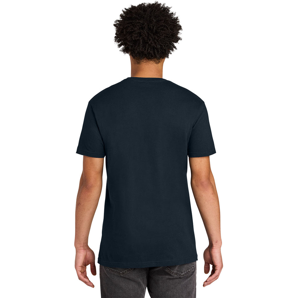 Next Level Men's Midnight Navy Cotton Pocket Tee