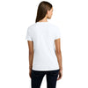 Next Level Women's White Cotton Relaxed Tee