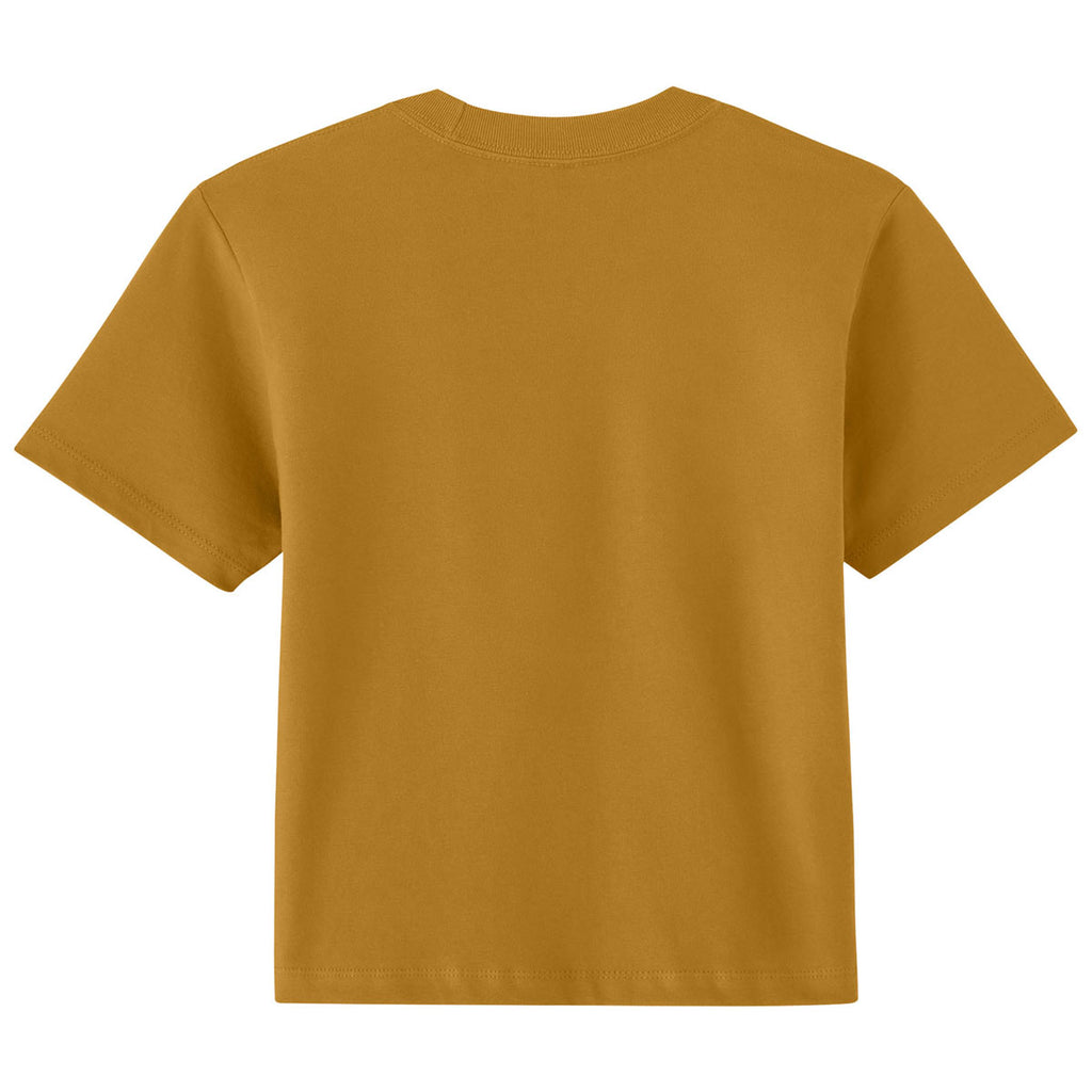 Next Level Women's Antique Gold Heavyweight Boxy Tee