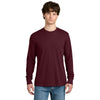 Next Level Men's Maroon Apparel Ideal Thermal Long Sleeve Tee