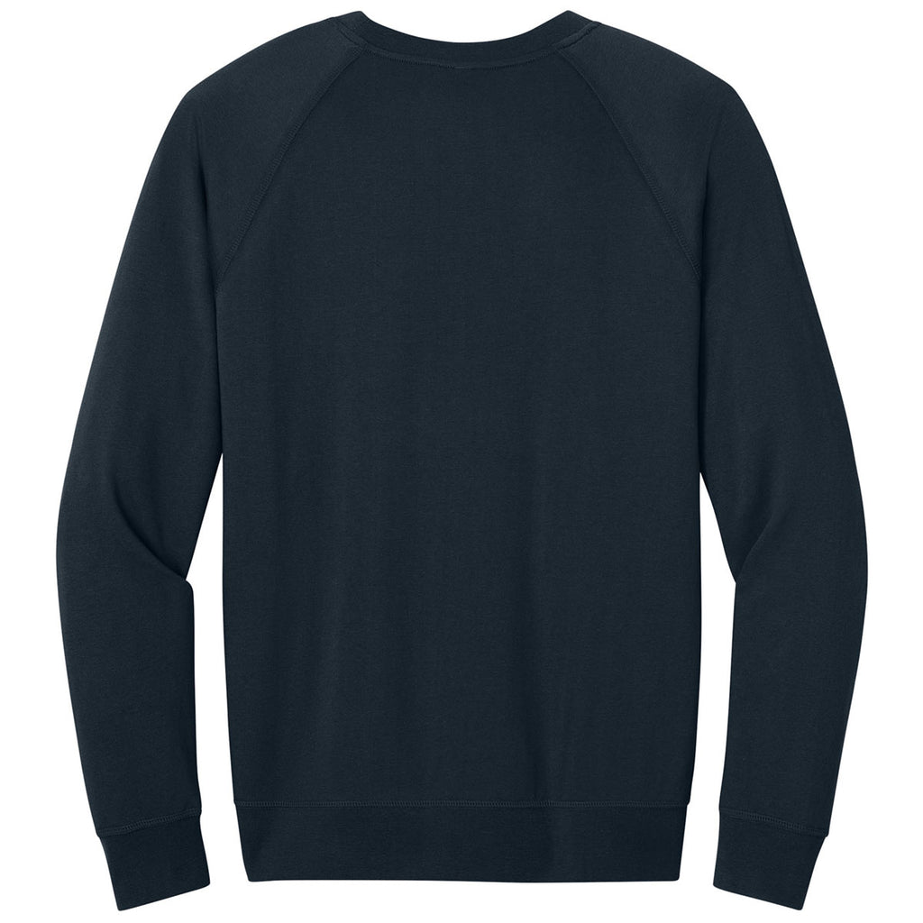Next Level Men's Midnight Navy Laguna Raglan Sweatshirt