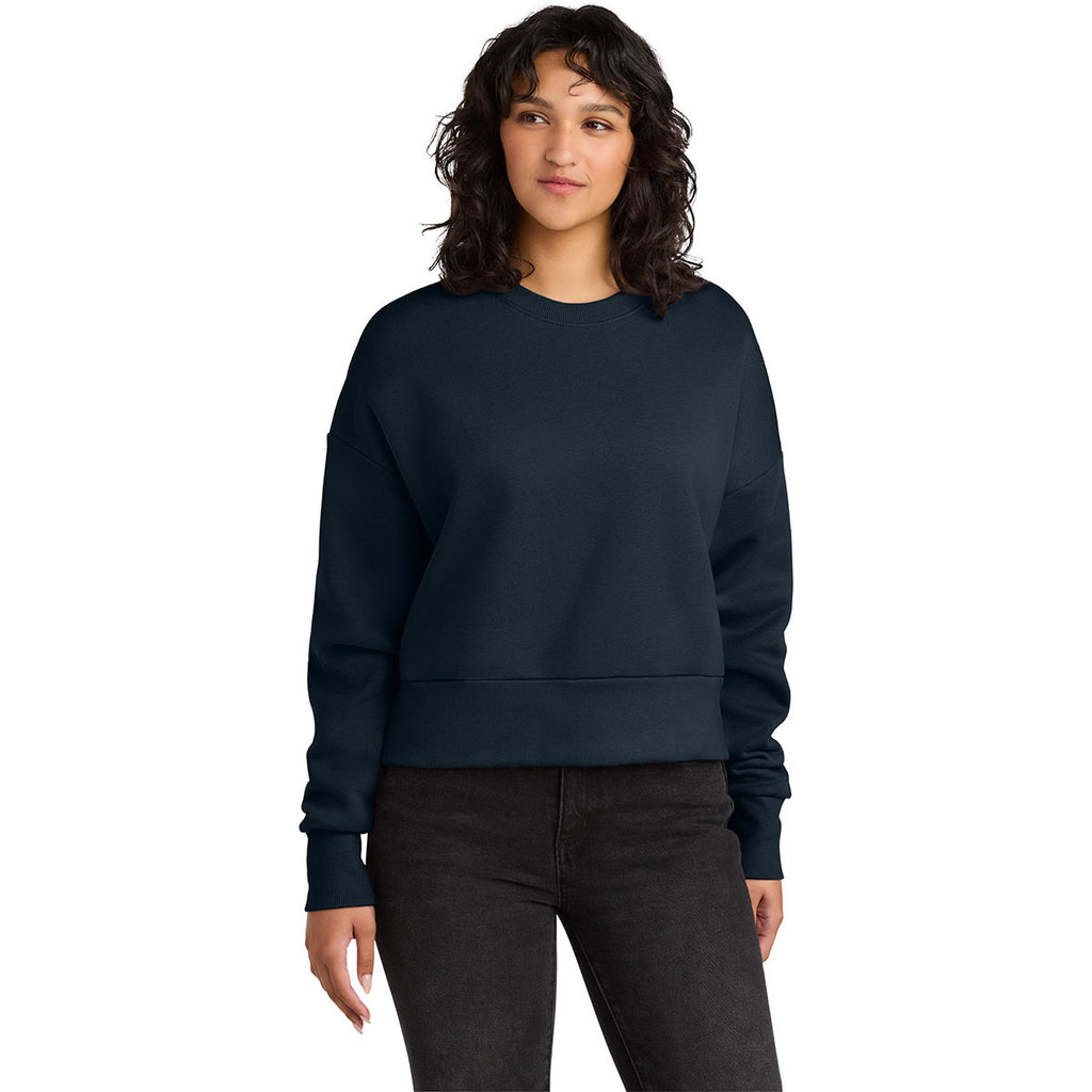 Next Level Women's Midnight Navy Heavyweight Sweatshirt