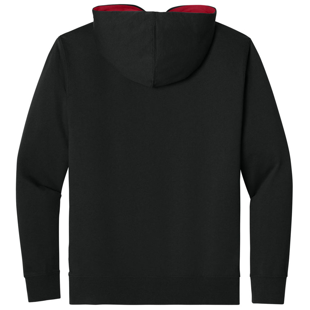 Next Level Men's Black/Red Laguna Hoodie