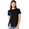 Verve Women's Black Influx Short Sleeve Tee