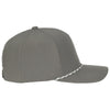 Outdoor Cap Charcoal Structured Rope Cap