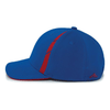 Pacific Hedwear Royal/Red Coolcore Sideline Snapback Cap