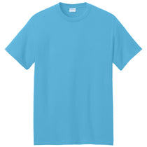 Port & Company Men's Aquatic Blue Core Blend Recycled Tee