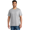 Port & Company Unisex Silver CVC Tee