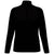 Perry Ellis Women's Black Heather 1/4 Zip Pullover