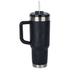 Pelican Porter Black 40 oz. Topographical Recycled Double Wall Stainless Steel Travel Tumbler