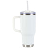 Pelican Porter White 30 oz. Recycled Double Wall Stainless Steel Travel Tumbler