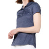 Levelwear Women's Navy Graph Polo