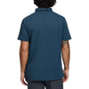 UNRL Men's Cavern Blue Pique Pro Polo