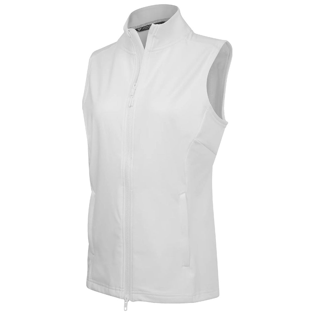 Levelwear Women's White Resort Vest