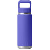 YETI Ultramarine Violet Rambler 26 oz Water Bottle with Color Matching Straw Cap