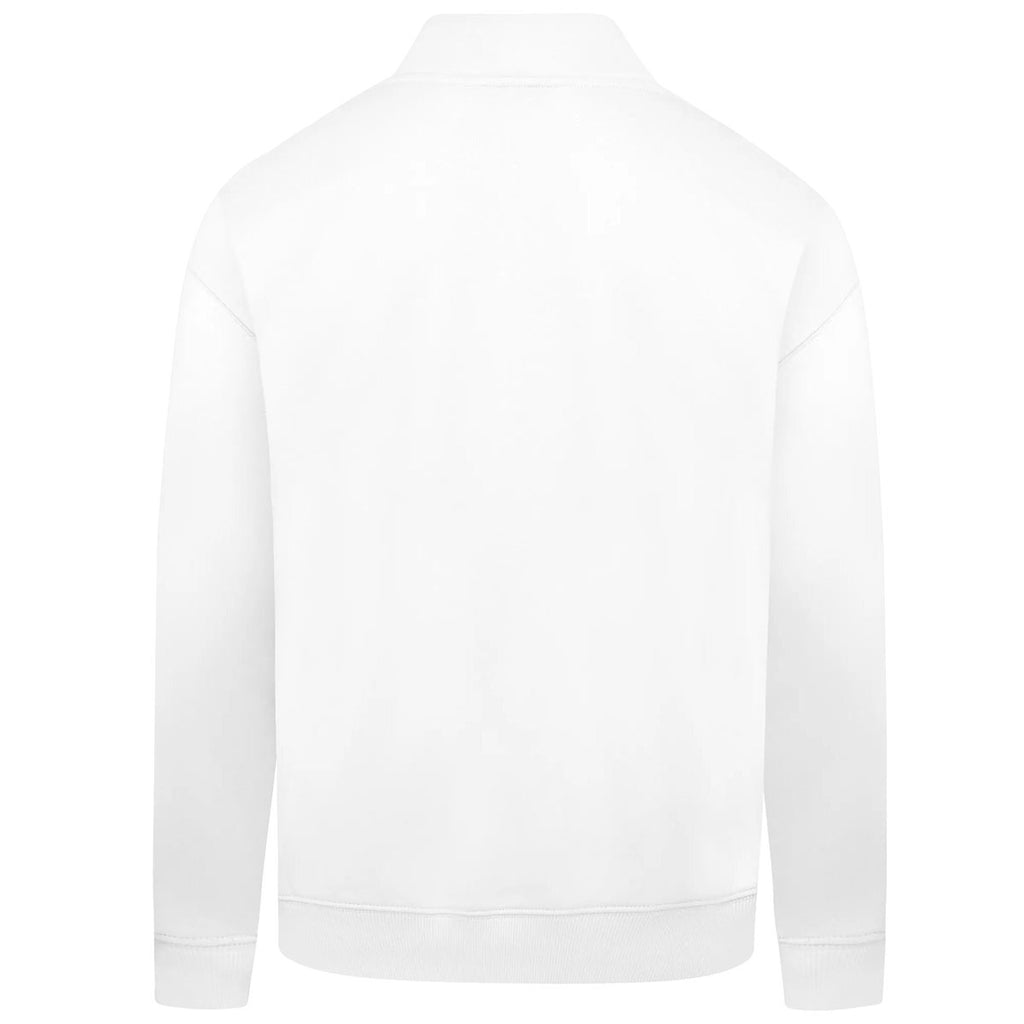 Levelwear White Murray Mockneck Pullover