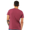 Bella + Canvas Unisex Heather Raspberry Jersey Short-Sleeve T-Shirt