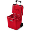 YETI Rescue Red Roadie 48 Wheeled Cooler