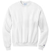 Champion Unisex White Eco Fleece Crewneck Sweatshirt