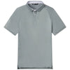 UNRL Men's Eucalyptus-White Scramble Polo