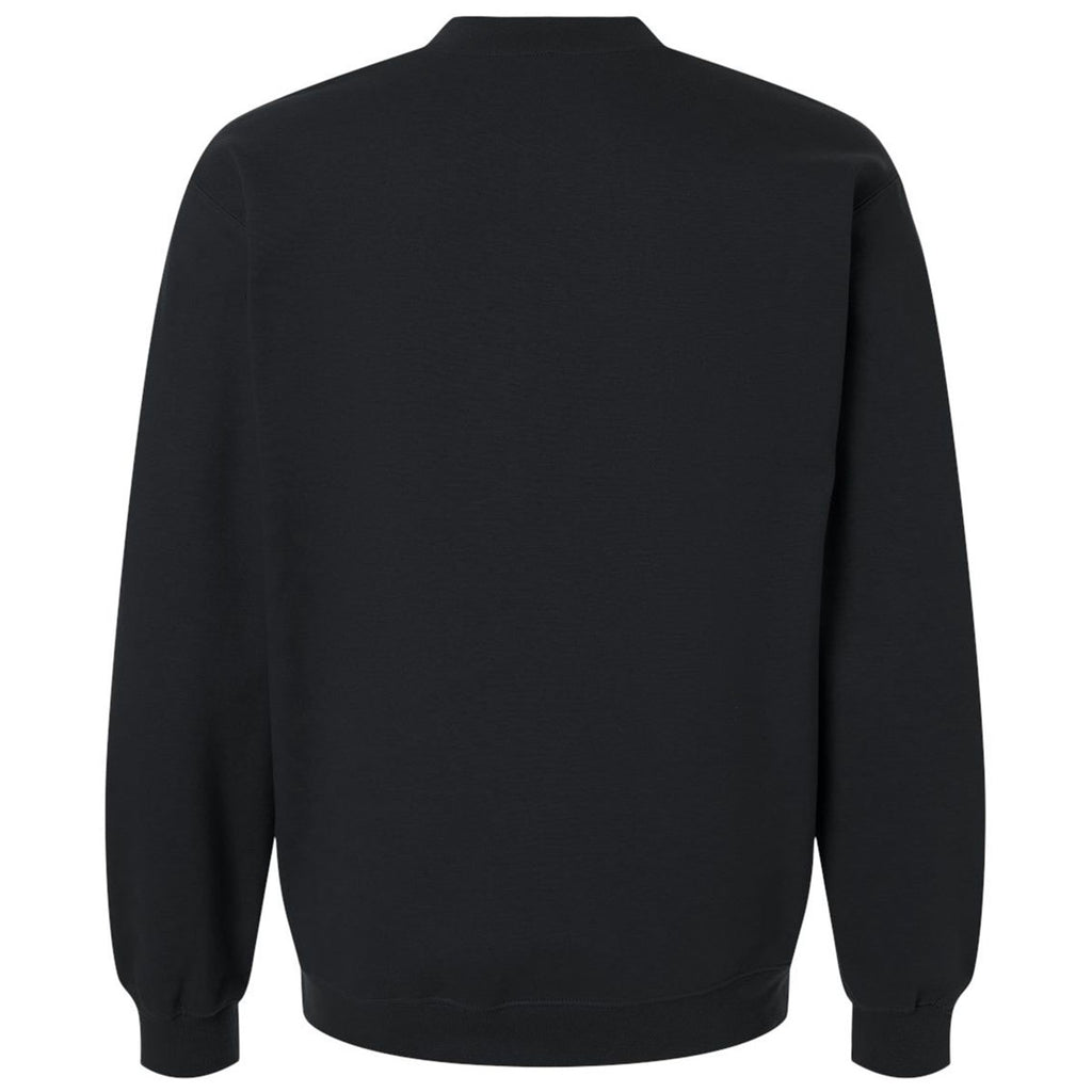 Gildan Unisex Black Midweight 1/4 Zip Sweatshirt