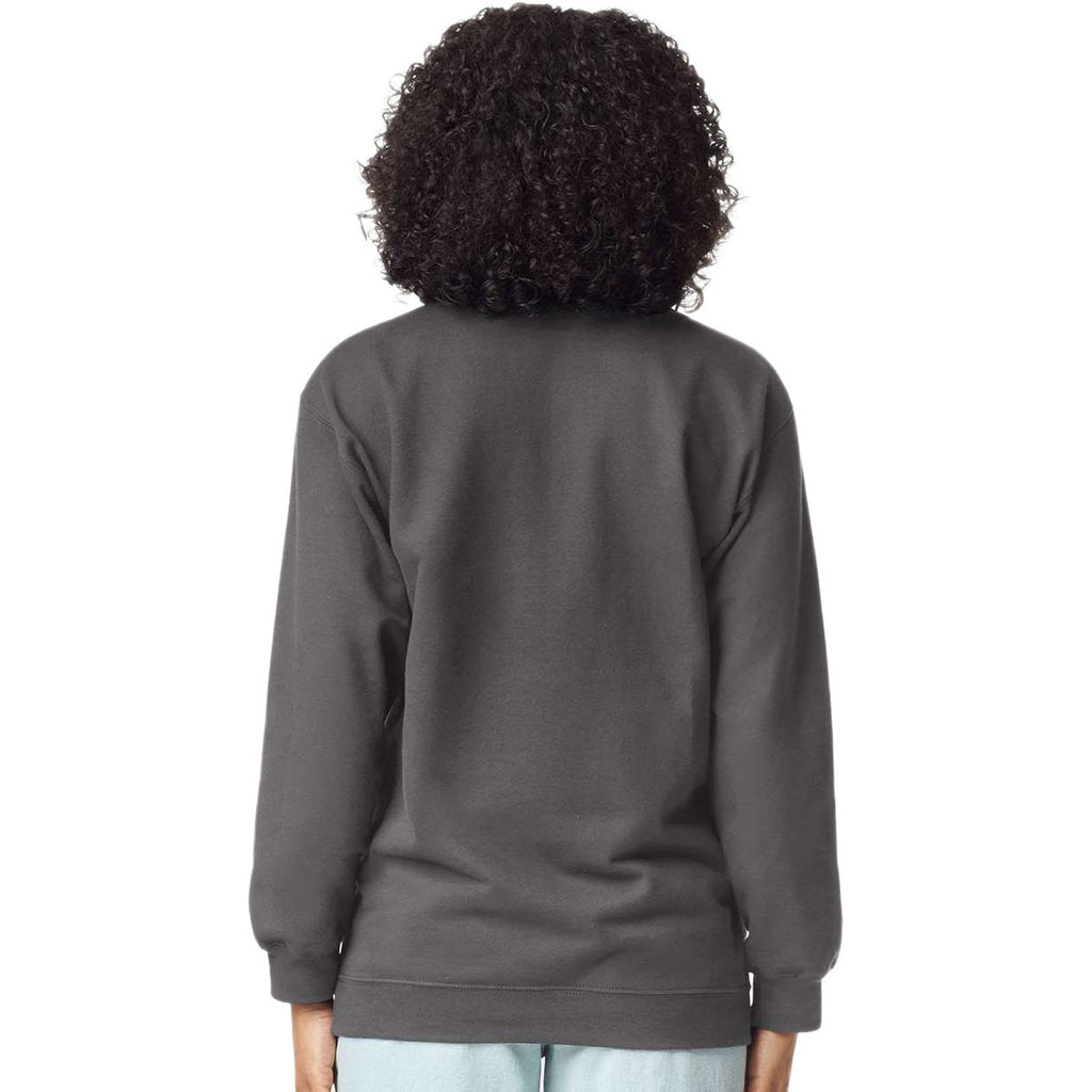 Gildan Unisex Charcoal Midweight 1/4 Zip Sweatshirt