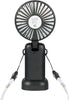 Bullet Black Rechargeable Personal LED Fan