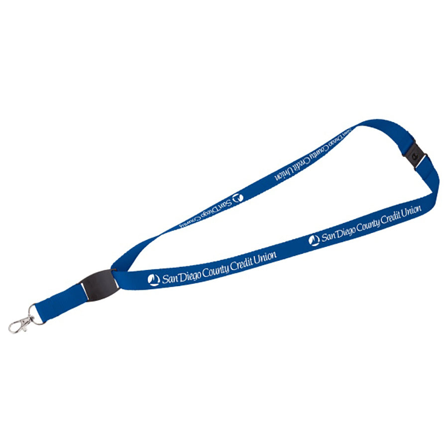 Bullet Royal Flat Panel Lanyard