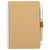 Bullet Natural 4'' x 6'' FSC Mix Pocket Spiral Notebook with Pen