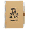 Bullet Natural 4'' x 6'' FSC Mix Pocket Spiral Notebook with Pen