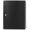 Bullet Black Recycled Pace Spiral Notebook W/Pen