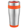 Bullet Stainless Steel/Orange Carmel 16oz Travel Tumbler