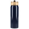 Bullet Navy Billy 26oz Eco-Friendly Aluminum Bottle With FSC Bamboo Lid