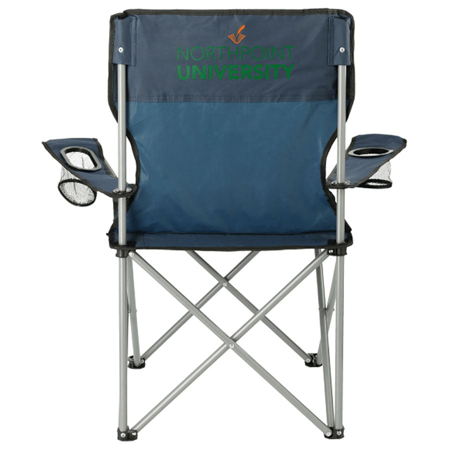 Bullet Navy Fanatic Event Folding Chair (300lb Capacity)