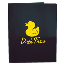 Bullet Transparent Black Old School Folder