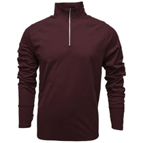 BAW Men's Maroon Sorona 1/4 Zip