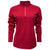 BAW Women's Maroon Sorona 1/4 Zip