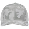 Sportsman White Camo/White Lo-Pro Mesh Back Trucker Fit Cap