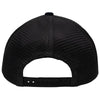 Sportsman Black/Black Modern Five-Panel Trucker Fit Cap
