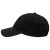 Sportsman Pigment Black Dad Hat Fit