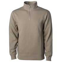 Independent Trading Co. Men's Cement Midweight Quarter-Zip Pullover